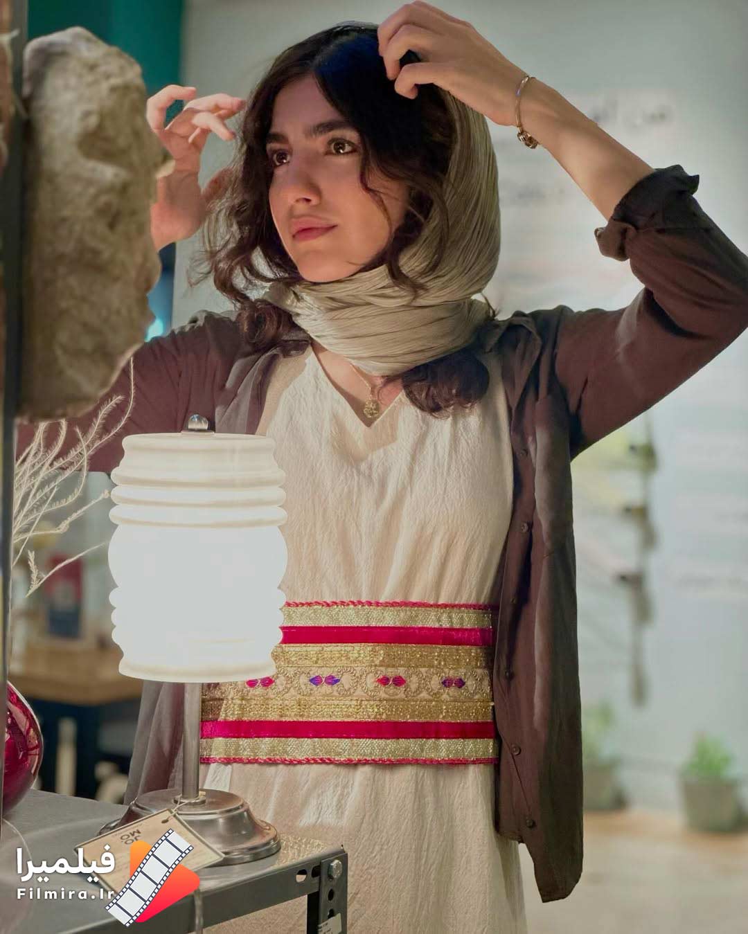 بنفشه ریاضی با تیپ جدید و تابستانی