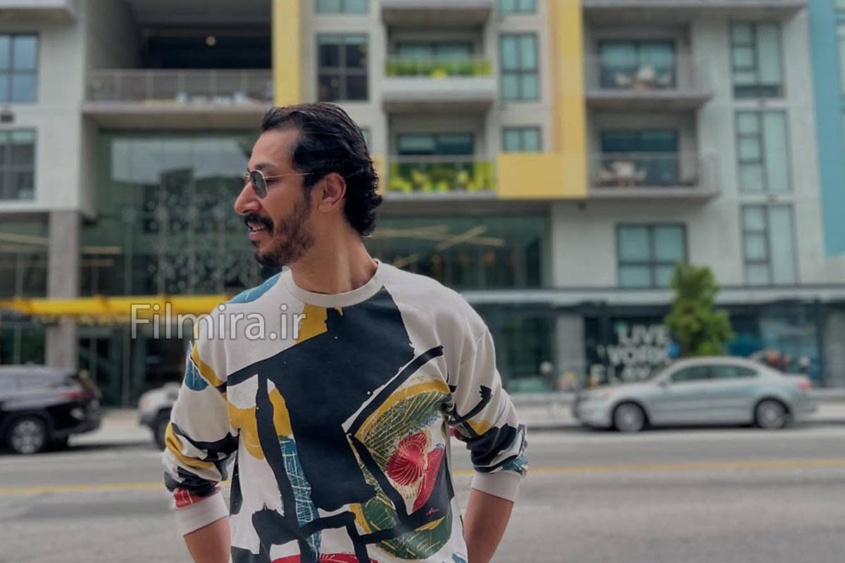 بهرام افشاری در فیلم مرد عینکی