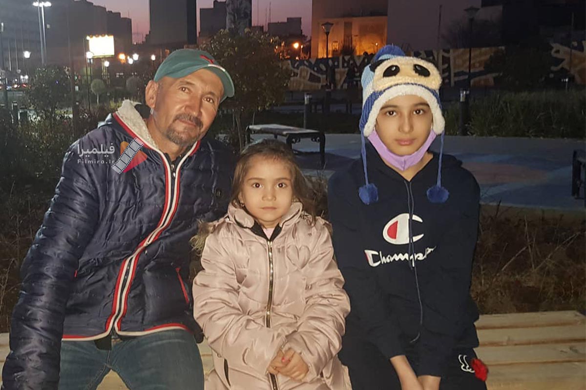عکس پدر فرشته حسینی