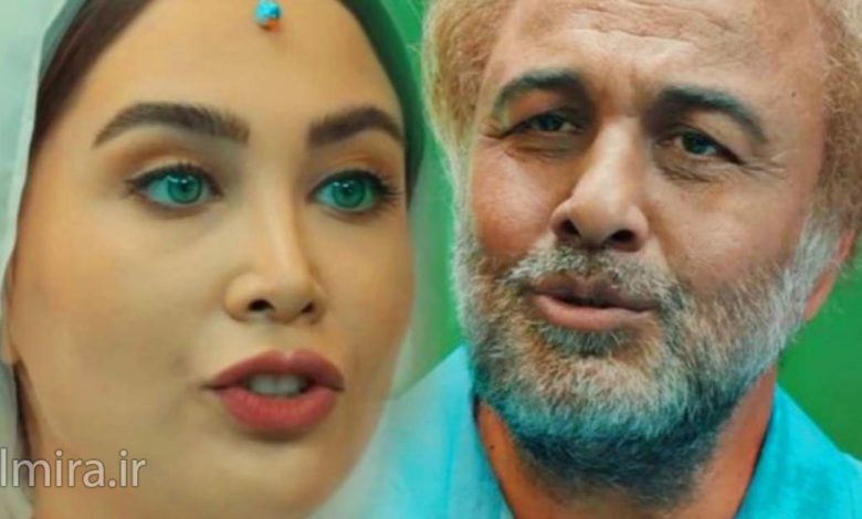 عکس دیده نشده از عسل بازیگر سریال اجل معلق در پشت صحنه