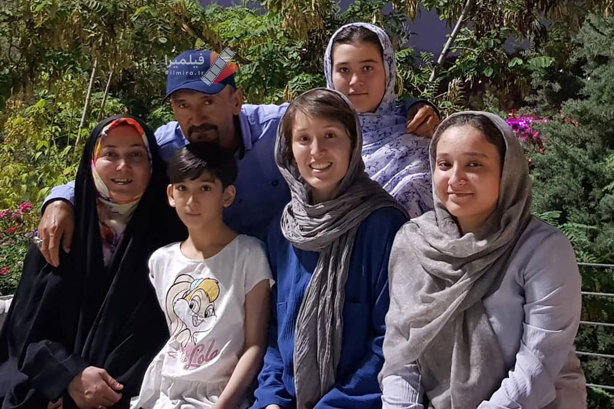 عکس پدر فرشته حسینی