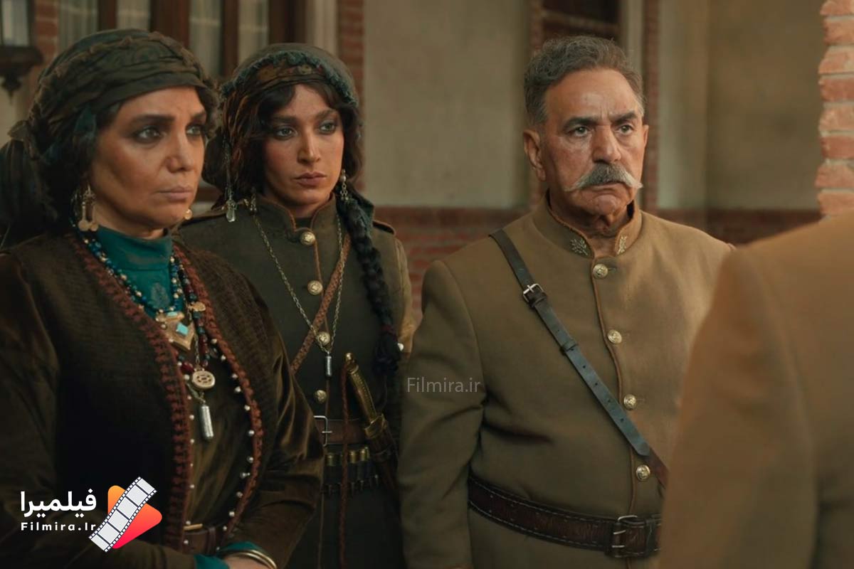  پرویز پرستویی در نقش میرعطا خان در سریال شکارگاه