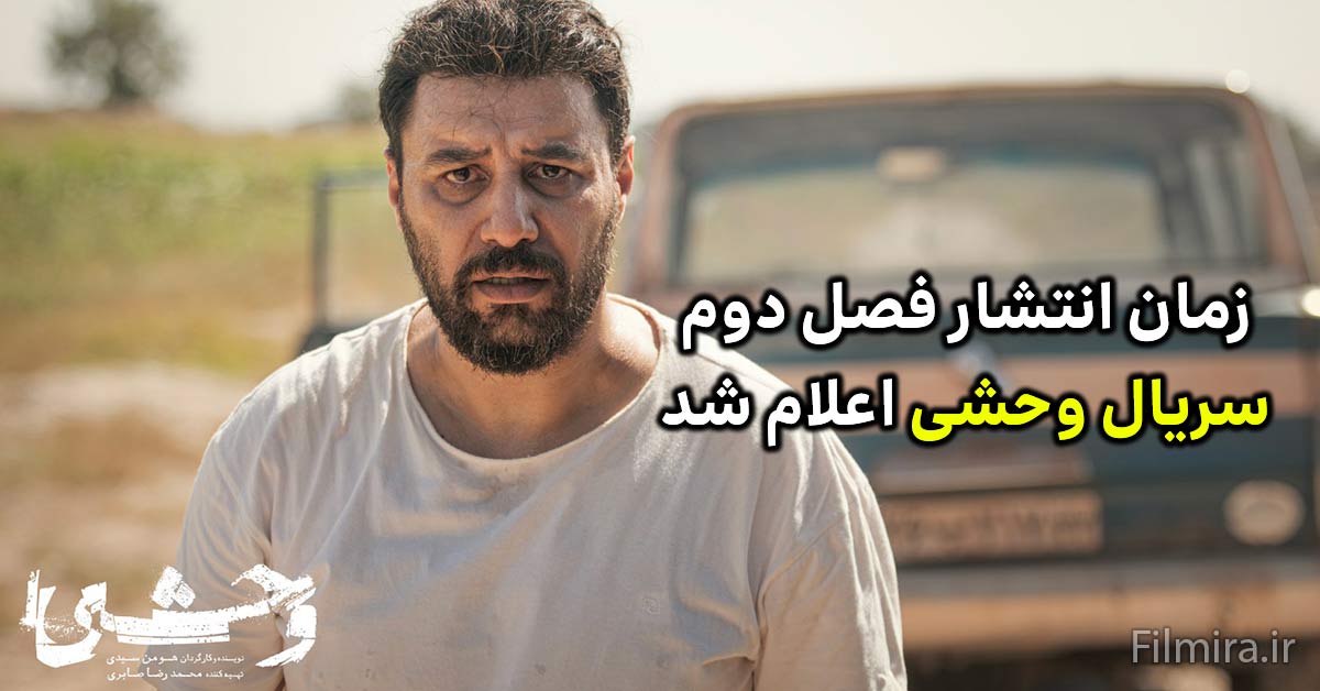 زمان انتشار فصل دوم سریال وحشی هومن سیدی اعلام شد