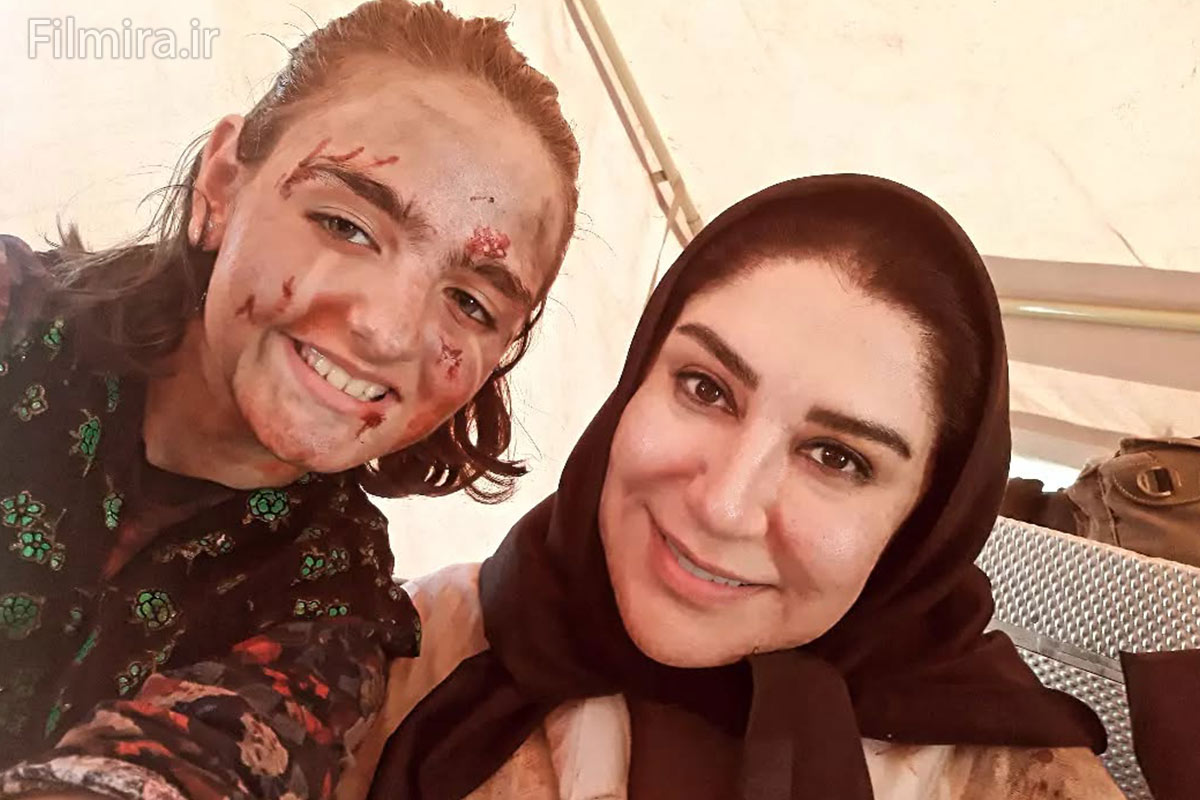 بازیگر مژگان در بچه مهندس