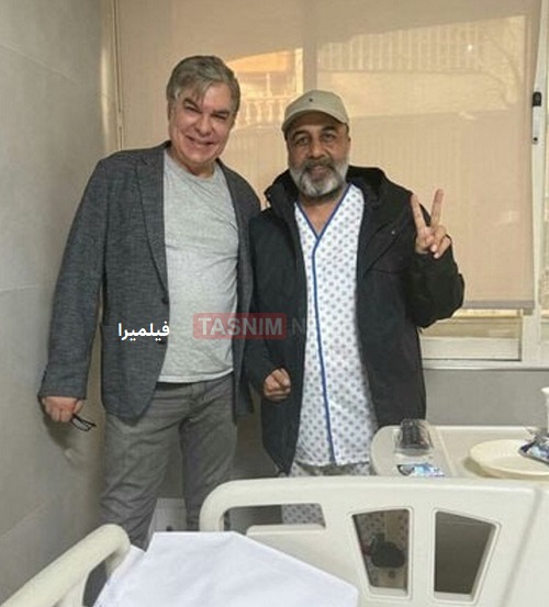 رضا عطاران در بیمارستان